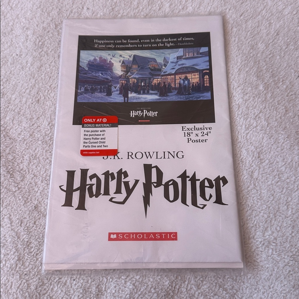 Target Exclusive Harry Potter and the Cursed Child Poster Dumbledore